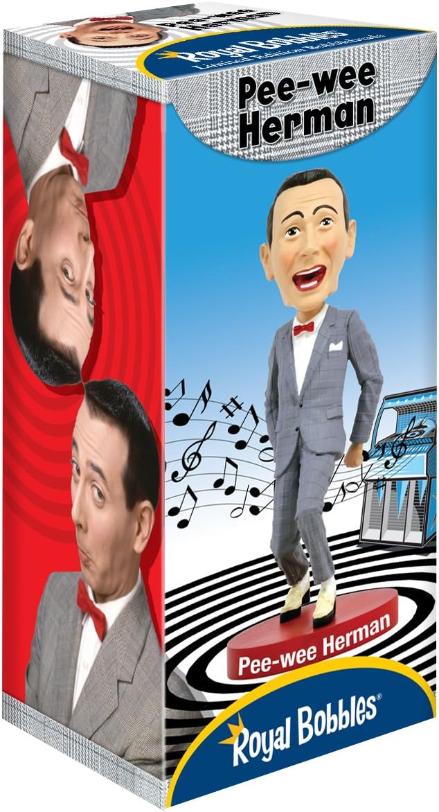 Royal Bobbles Pee-wee Herman 8" Resin Bobble Head 10702