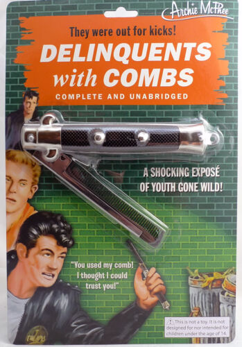 Accoutrements Delinquents Switchblade Comb 17639