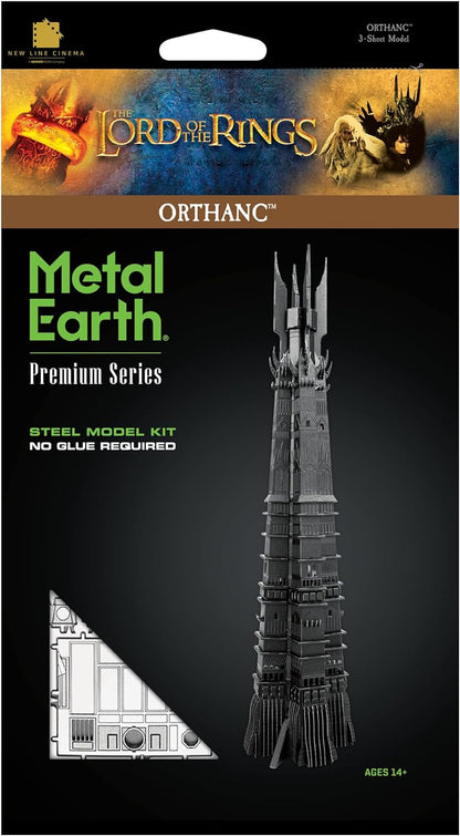 Metal Earth Premium Lord of the Rings Orthanc 3D Laser Cut Model Tweezers 02362