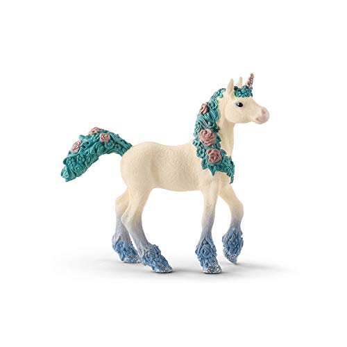 Bayala 70591 Flower Unicorn Baby Foal toy figure Schleich 73878