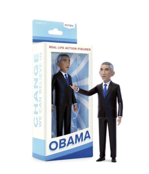 Post-Presidency Obama Real Life action figure FCTRY 21899