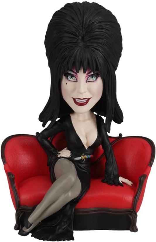 Elvira Mistress of the Dark on Couch figure Royal Bobbles 13710