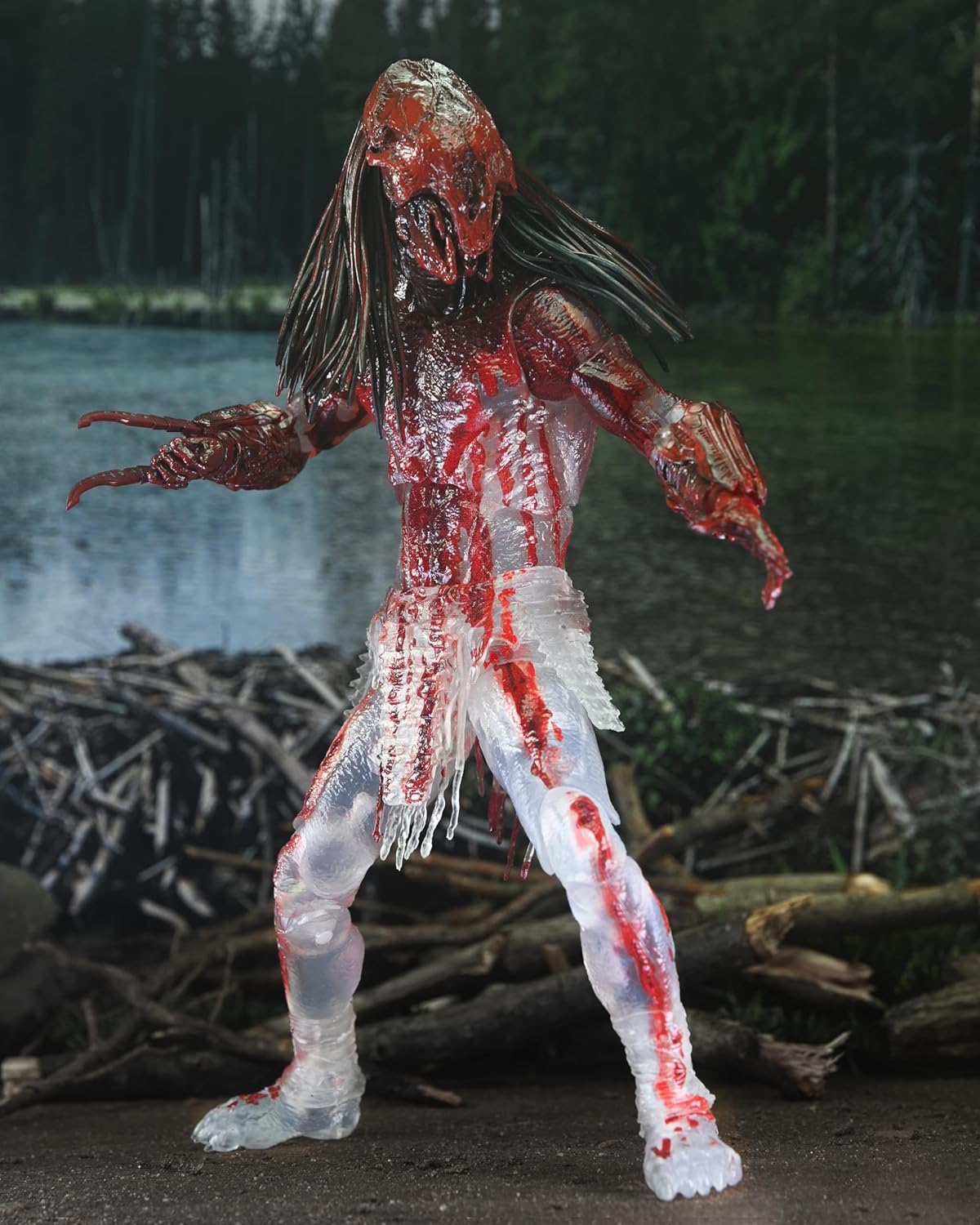 Predator Prey Ultimate Predator Bear Blood toy figure NECA 17277