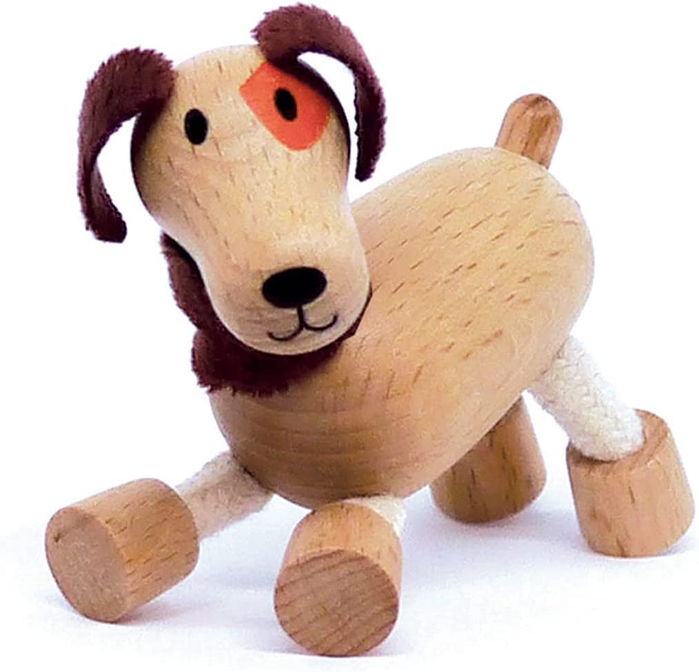 Anamalz Barn Fields Dog Wooden Animal Toy 18148