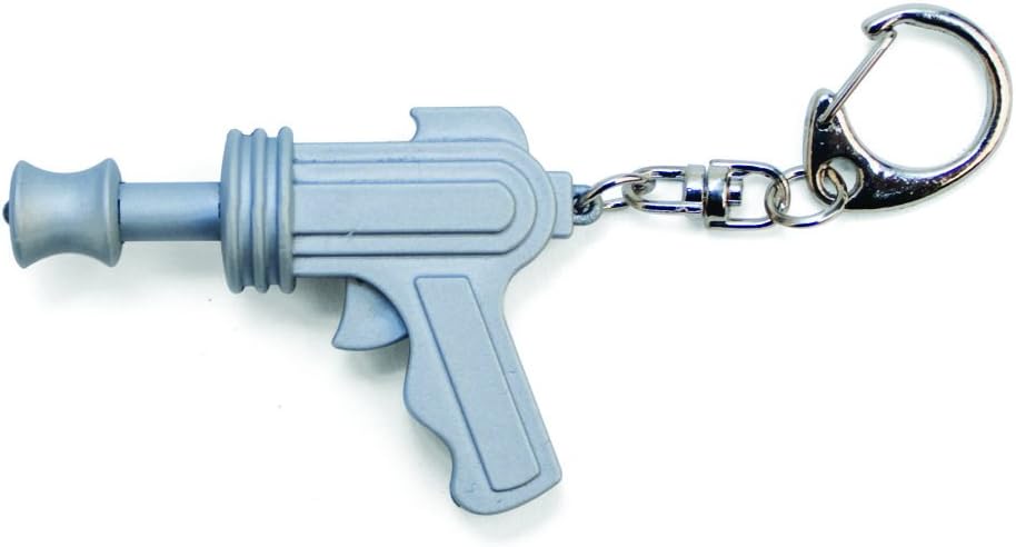 Space Gun Light-Up Keyring Kikkerland 72695