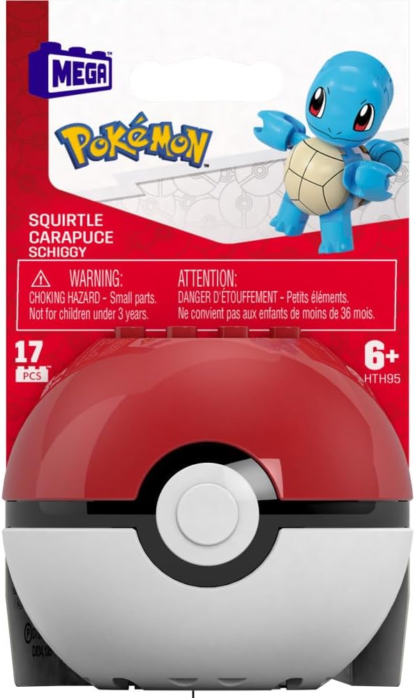 MEGA Pokémon Evergreen Squirtle Building Toy 90973