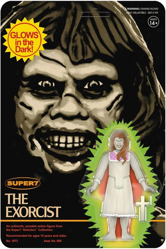 Reaction The Exorcist Regan (Monster Glow) figure Super 46982