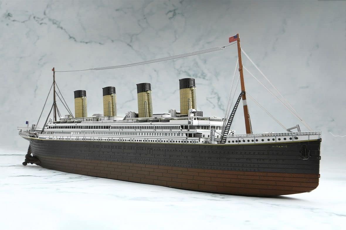 Metal Earth Premium RMS Titanic 3 Sheet 3D Laser Cut Model + Tweezers 01419