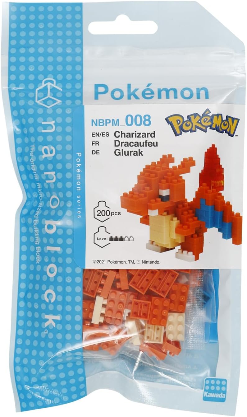 Nanoblock Pokemon Charizard 200 pcs Kawada 46248