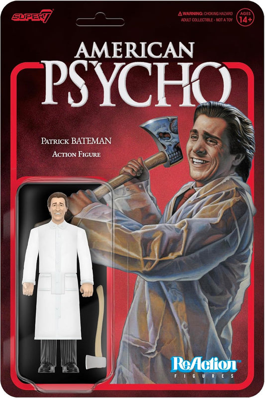 Reaction American Psycho Patrick Bateman toy figure Super7 77955