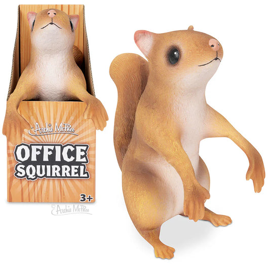 Office Squirrel latex figure Novelty Gift Accoutrements 30553