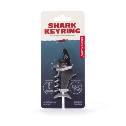 Kikkerland Shark Key Ring Bottle Opener 102842