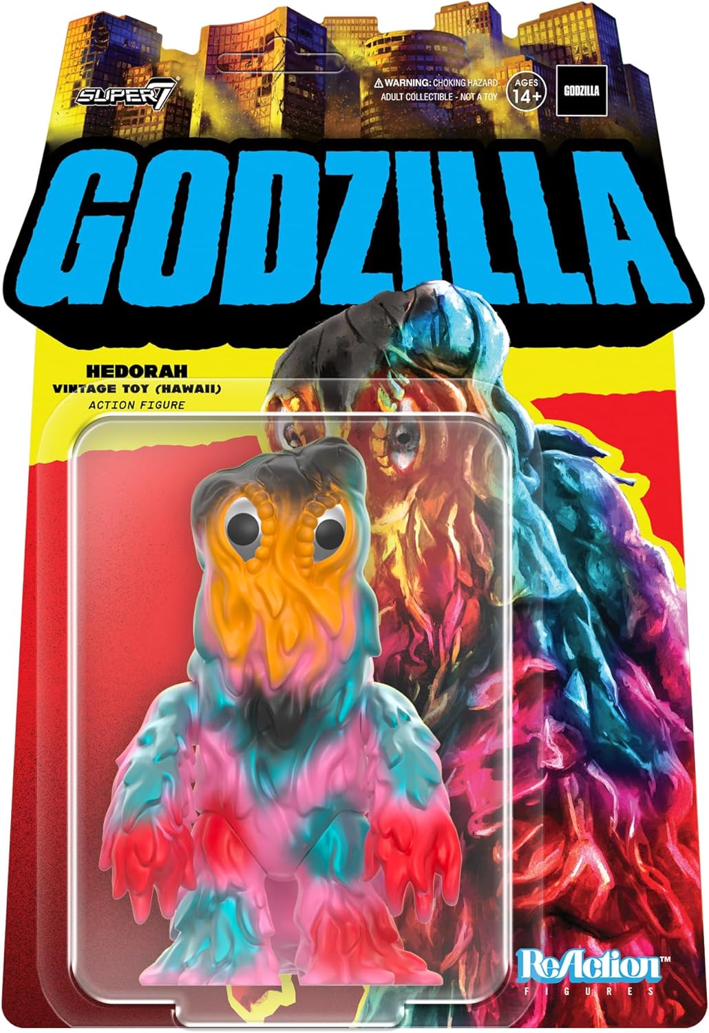 Reaction Godzilla Hedorah 71 toy figure Super7 89422