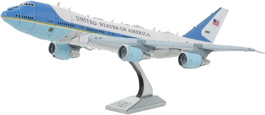 Metal Earth Air Force One 3D Model + Tweezers 00016