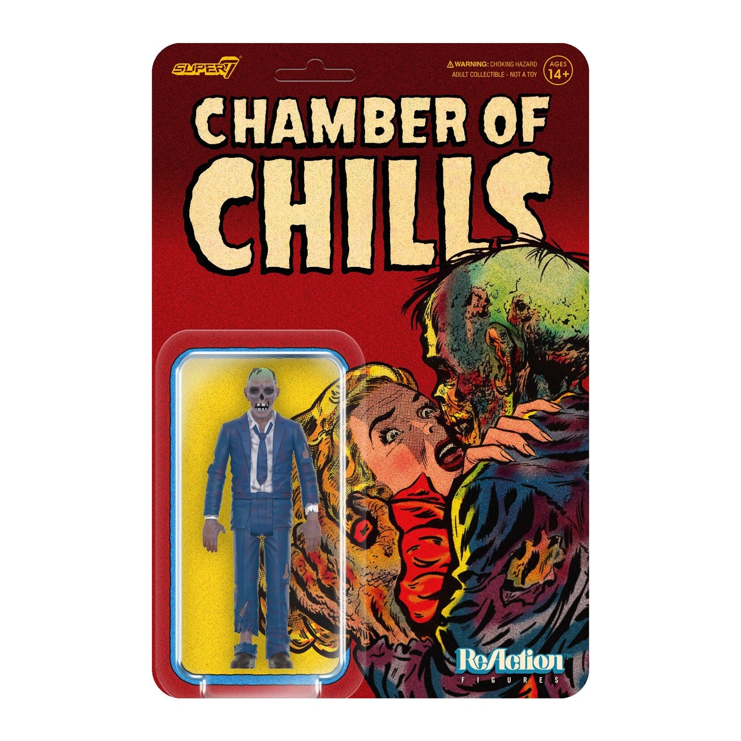 Reaction Chamber of Chills Heartess Zombie toy figure Super7 34293