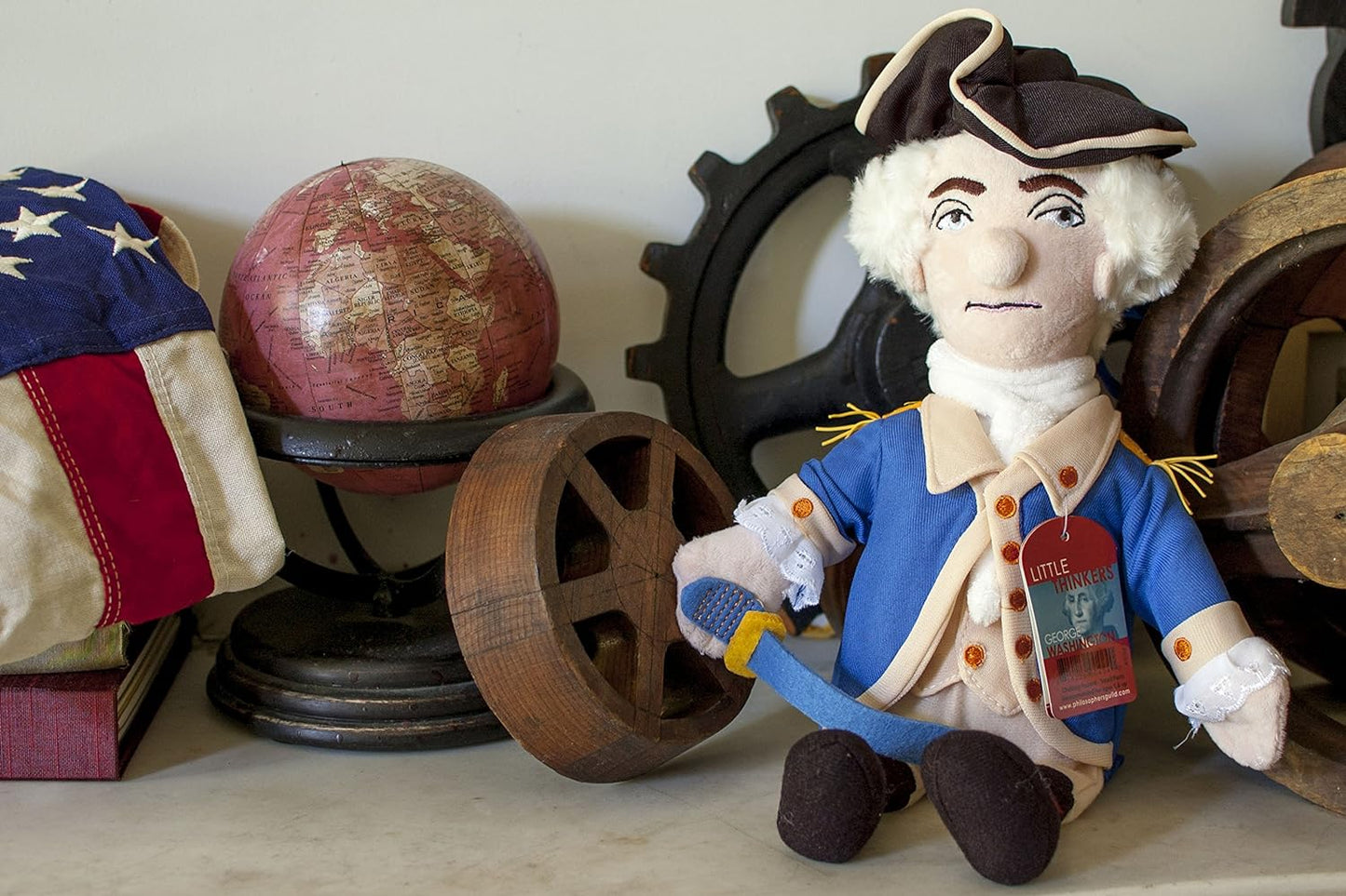 Little Thinkers George Washington Plush - Unemployed Philosophers Guild 04240