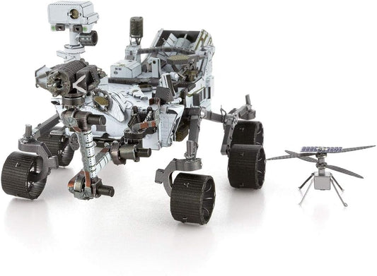 Metal Earth Mars Rover Perseverance & Ingenuity 3D Model + Tweezers 24654