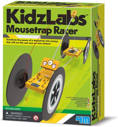 4M KidzLabz Mousetrap Racer Science Kit 85996