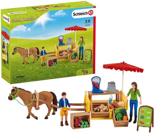 Farm World Sunny Day Mobile Farm Stand 42528 Schleich 83484