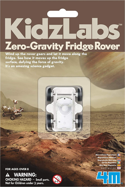 4M Kidzlabs Zero Gravity Fridge Rover - Magnetic Science Moon Landing 74057