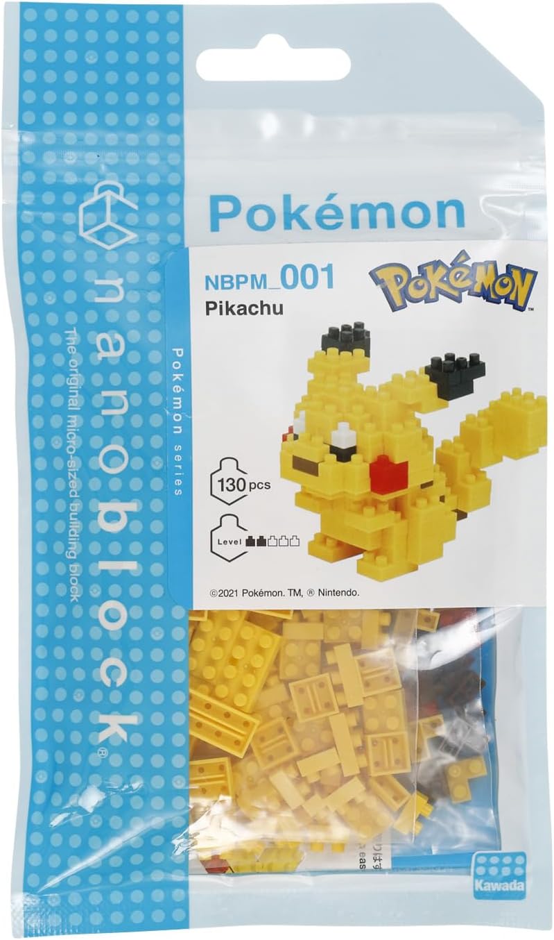 Nanoblock Pokemon Pikachu 120pcs Kawada 46194