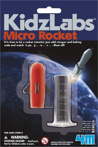 4M Kidz Labs Micro Rocket Launcher 60781