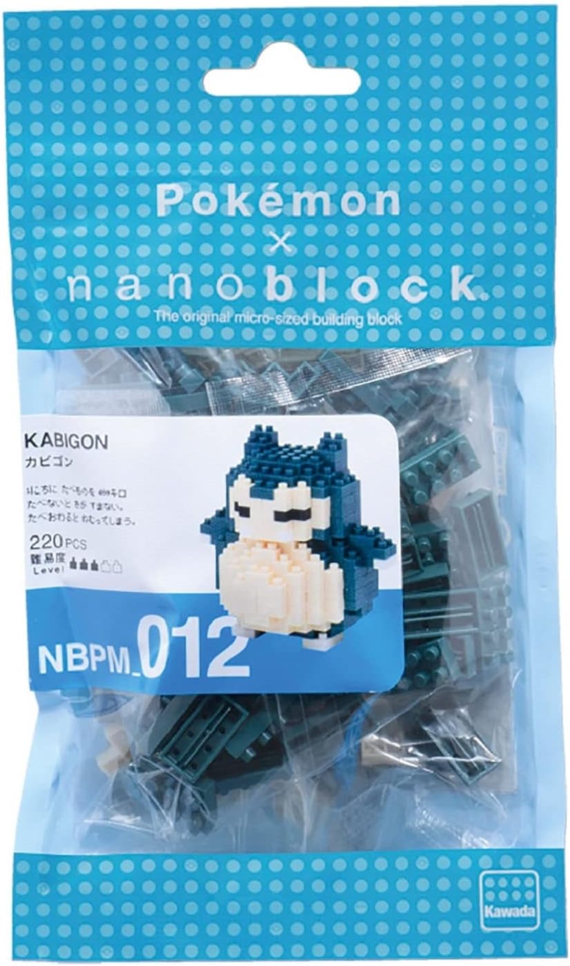 Nanoblock Pokemon Snorlax 220 pcs Kawada 49546