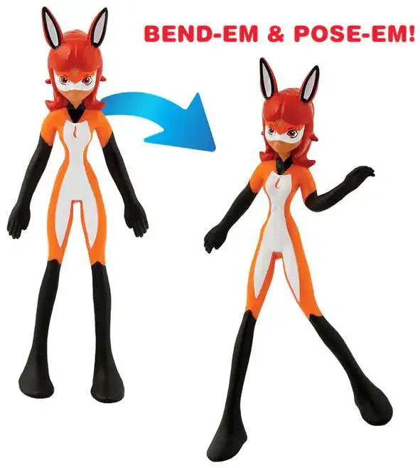 BendEms Miraculous Rena Rouge bendable toy figure NJ Croce 50491