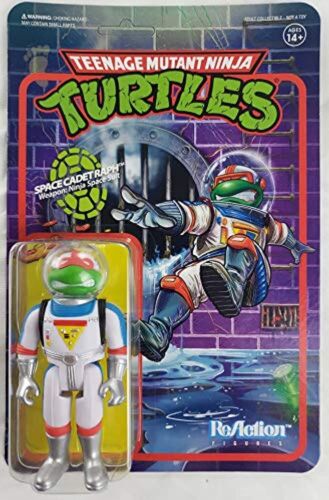 Reaction TMNT Space Cadet Raph figure Super7 07341