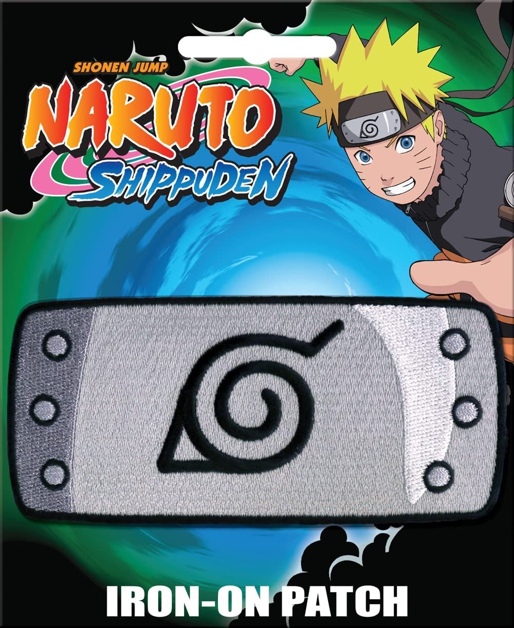 Naruto Iron-On Patch Leaf Village Full Color Logo Ata-Boy 10786