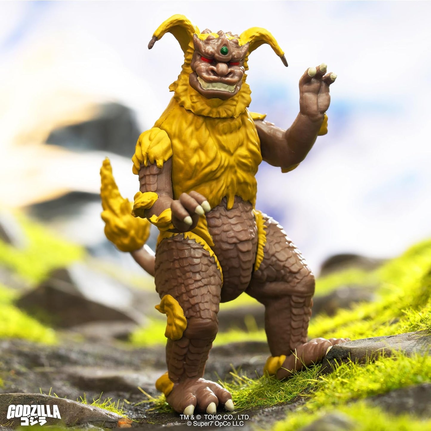 Reaction Godzilla King Ceasar 74 toy figure Super7 85233