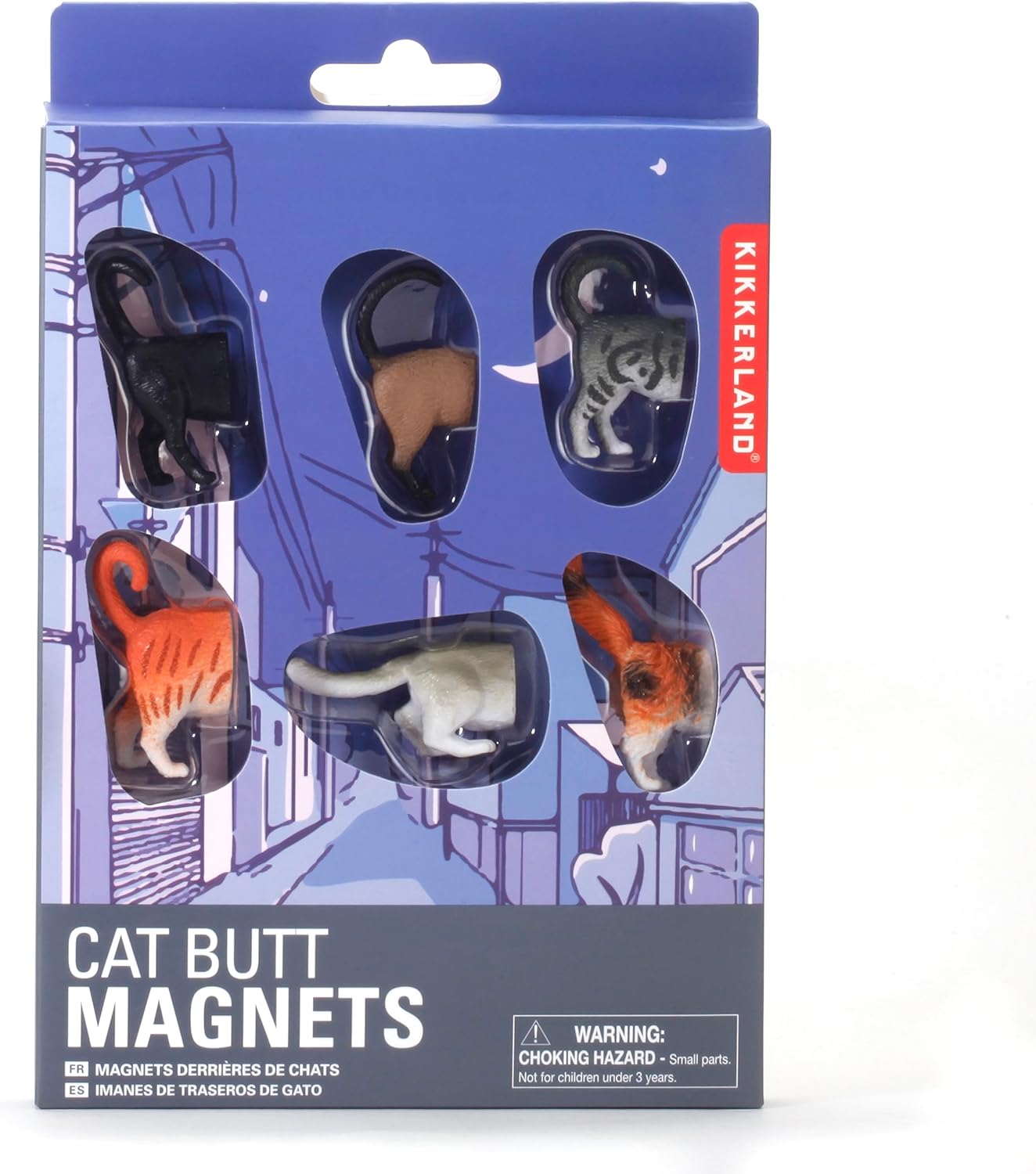 Cat Butt Magnets Kikkerland 70097