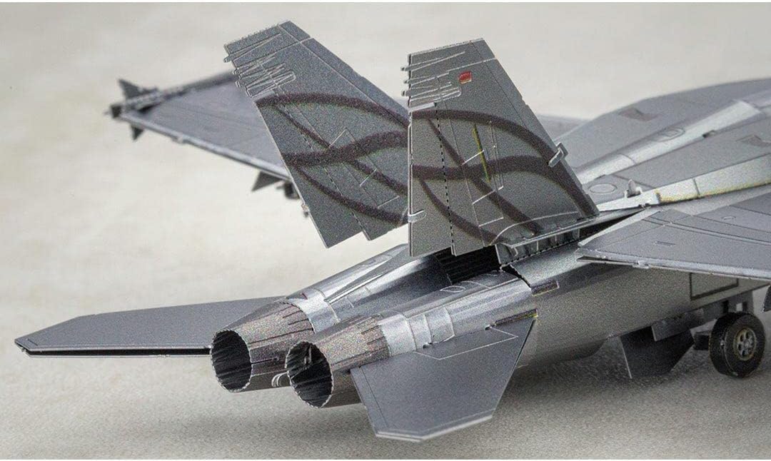 Metal Earth F/A-18 Super Hornet 3D Laser Cut Model + Tweezers 14594