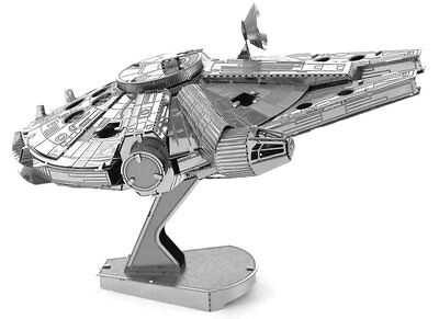 Metal Earth Star Wars Millennium Falcon 3D Metal Model + Tweezer 012514