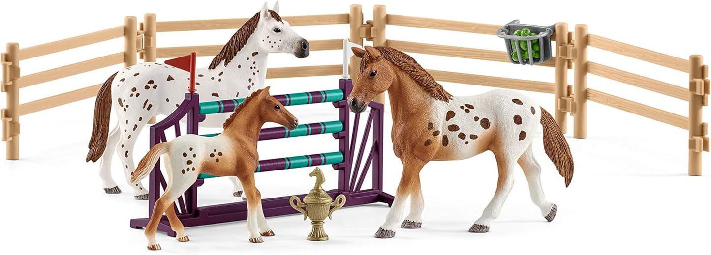 Horse Club 42433 Lisa's Tournament Training toy figure Schleich 72659