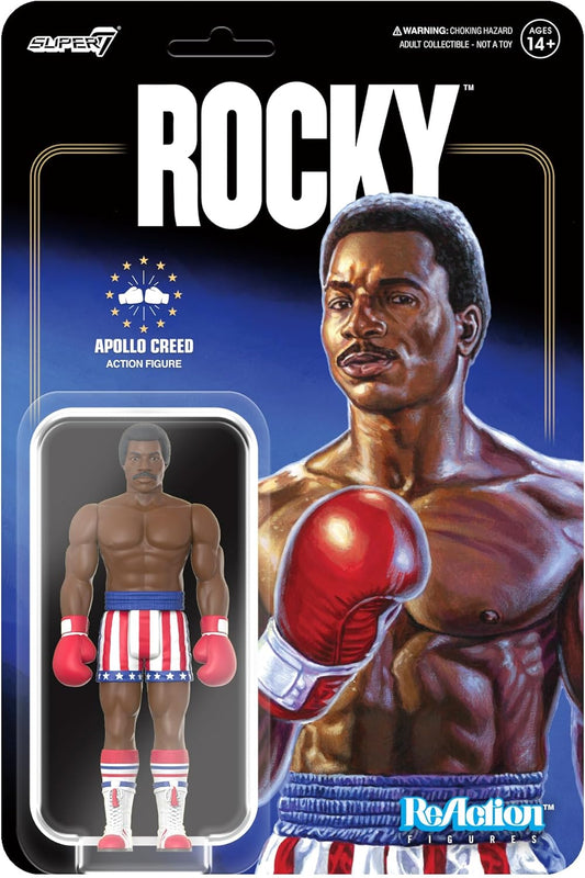 Reaction Apollo Creed Boxing toy figure Super7 23617