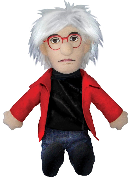 Little Thinkers Andy Warhol Plush - Unemployed Philosophers Guild 06626