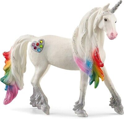 Bayala 70725 Rainbow Love Unicorn Stallion toy figure Schleich 51589