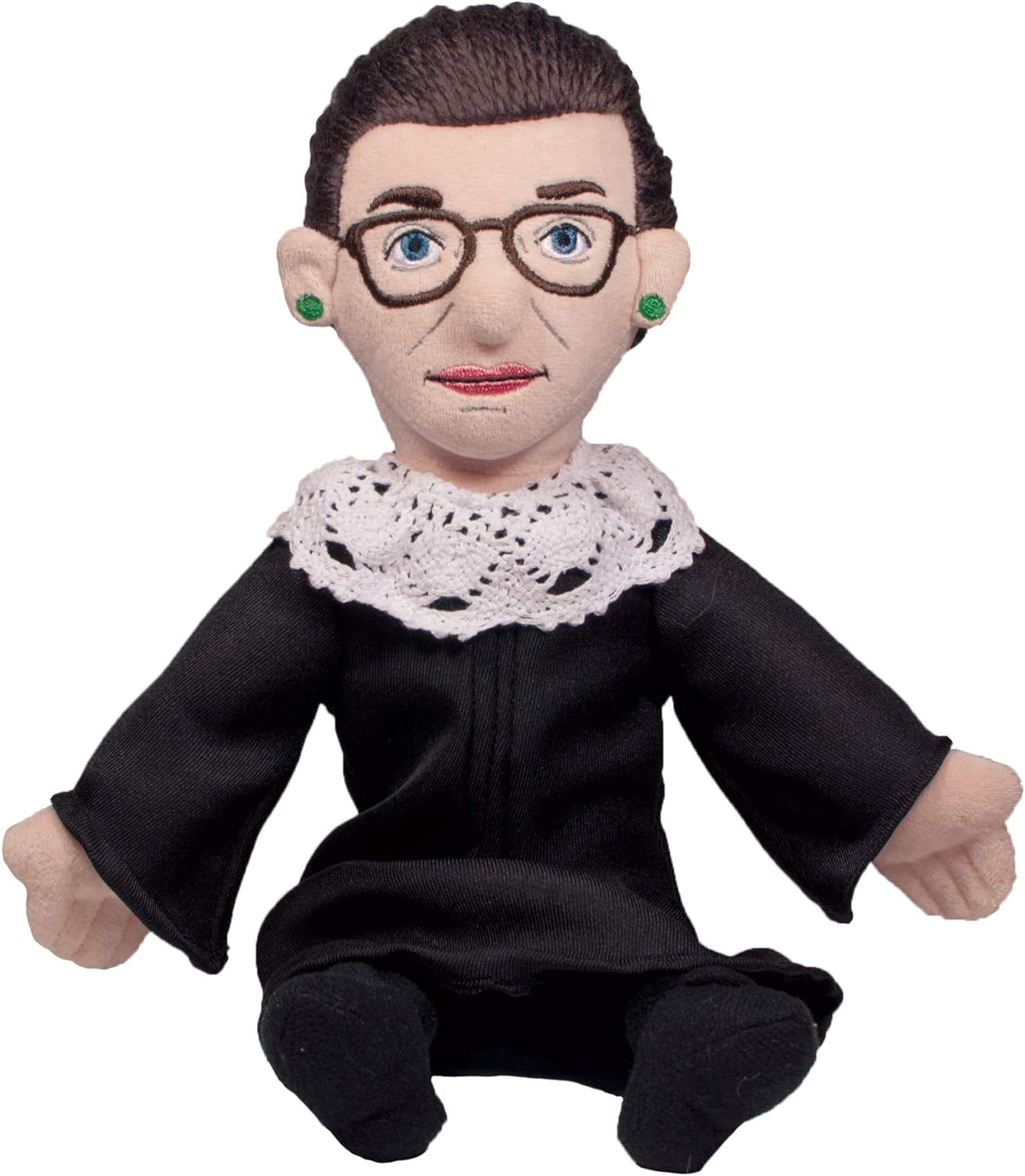 Little Thinkers Ruth Bader Ginsburg Plush - Unemployed Philosophers Guild 09559