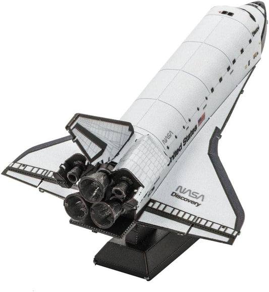 Metal Earth Space Shuttle Discovery 2 Sheet 3D Model + Tweezer 12118