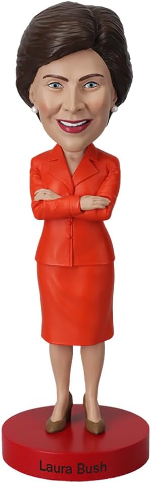 First Ladies Laura Bush Bobblehead figure Royal Bobbles 13635