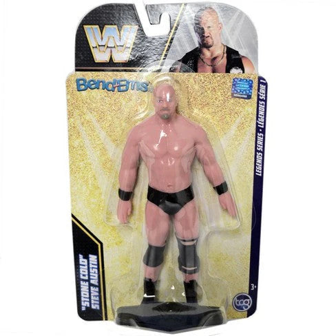 WWE Legends BendEms Stone Cold Steve Austin bendable toy figure NJ Croce 50996