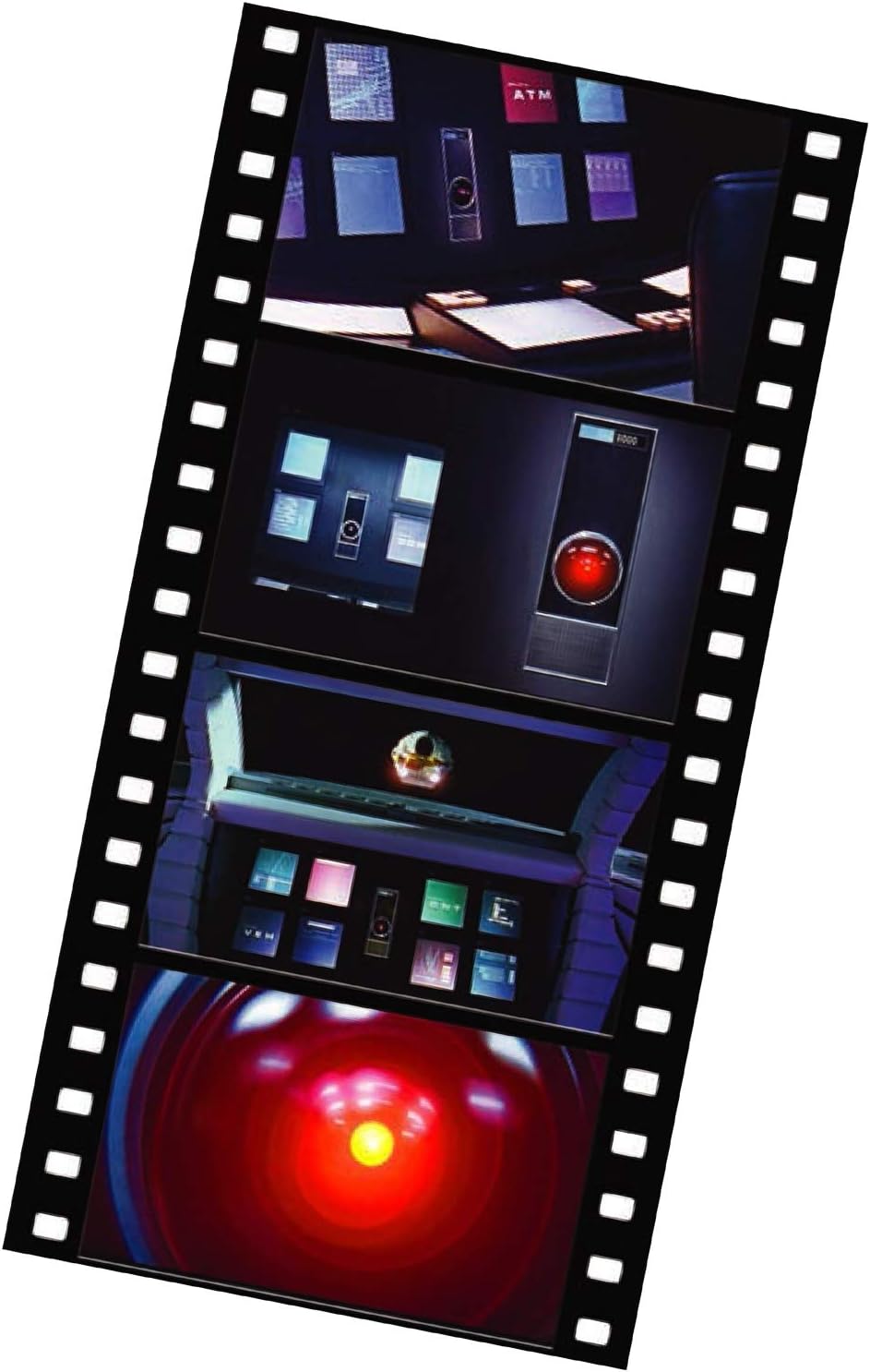 2001: A Space Odyssey 1:1 Hal 9000 Toy Model Kit Moebius Models 00150