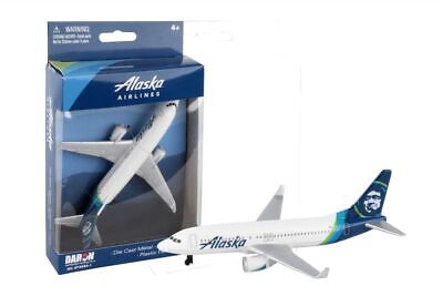 Daron Alaska Airlines Die Cast Metal Toy Plane 39945