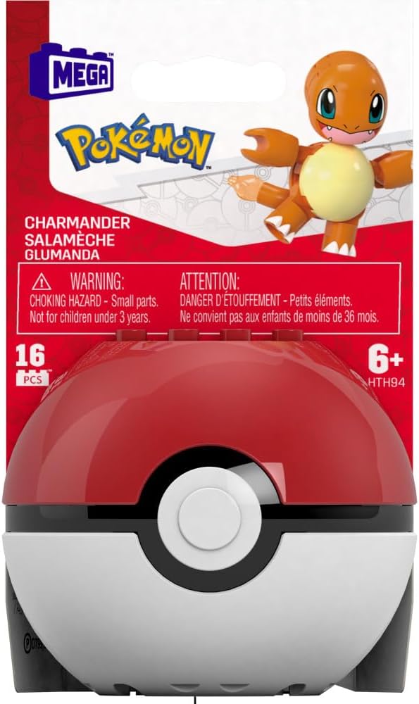 MEGA Pokémon Evergreen Charmander Building Toy 91062