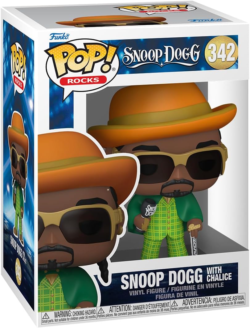 Pop Rocks 342 Snoop Dogg with Chalice figure Funko 06094