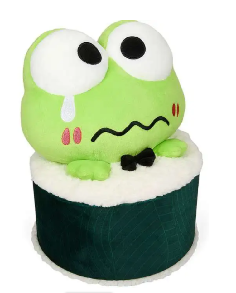 Sanrio Hello Kitty & Friends Keroppi Sushi Roll 11-Inch Plush 81536