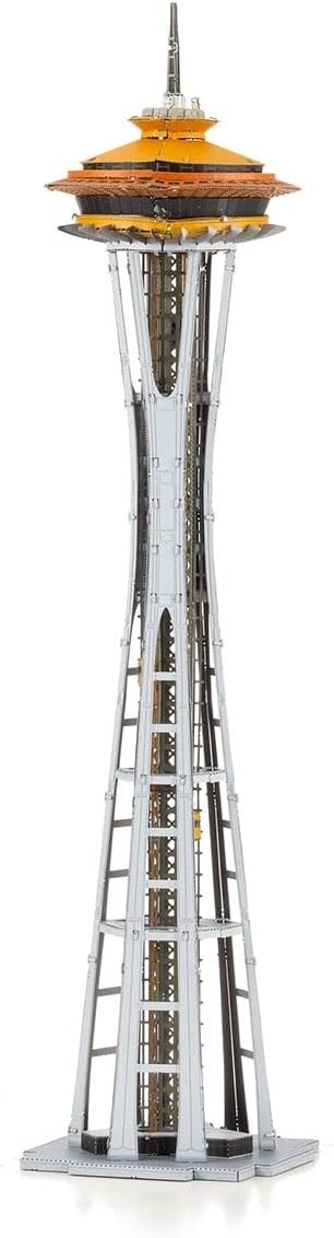 Metal Earth Premium 1962 World's Fair Space Needle 3D Laser Cut Model 20100