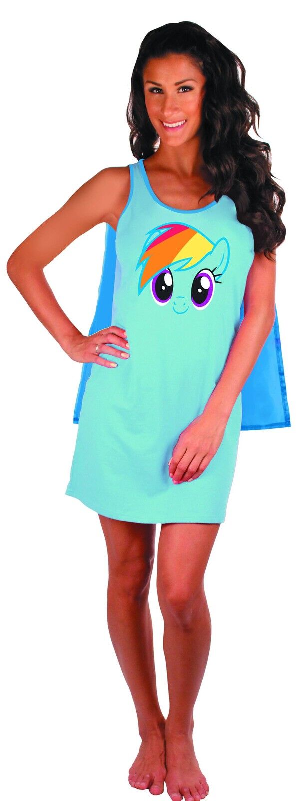 My Little Pony Sleep Tank w/ removable cape Size small