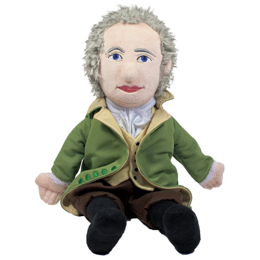 Little Thinkers Alexander Hamilton Plush - Unemployed Philosophers Guild 08675